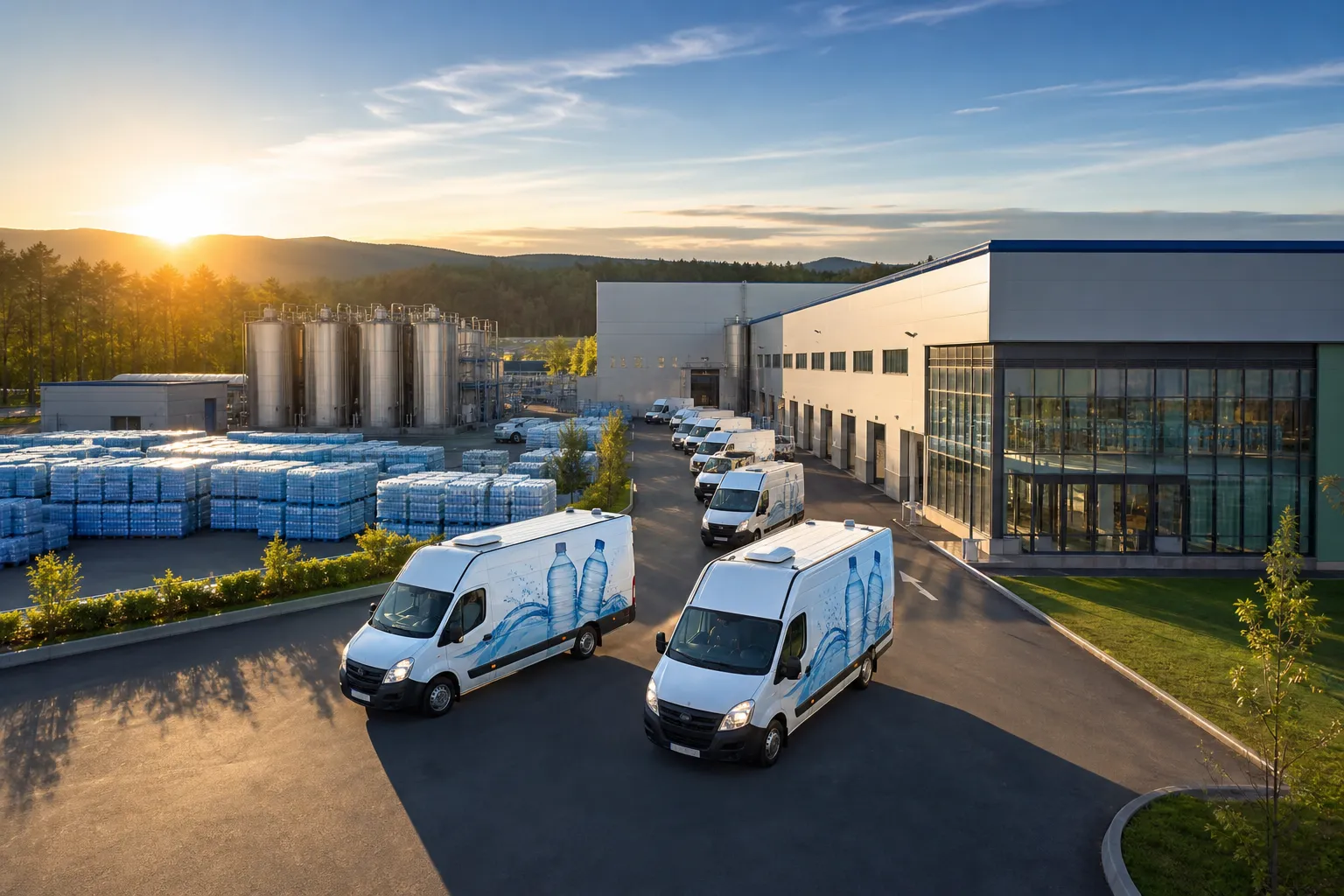 Water delivery business success with WMS software